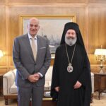 Συνάντηση του Αρχιεπισκόπου Αυστραλίας με τον Υπουργό Εθνικής Άμυνας της Ελλάδος 