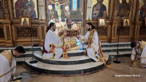 Η Κυριακή της Πεντηκοστής στην Ι. Μ. Αιτωλοακαρνανίας