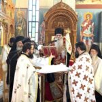 Ο Εσπερινός του Κοιμητηριακού Ναού της Ιεράς Μητροπόλεως Πειραιώς στο Σχιστό