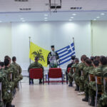 Ο Φθιώτιδος Συμεών κοντά στους οπλίτες του ΚΕΥΠ