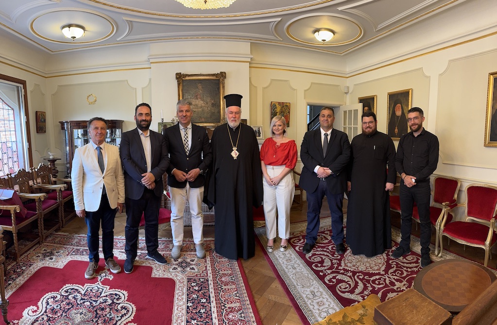 Ο Περιφερειάρχης Ανατολικής Μακεδονίας και Θράκης στον Μητροπολίτη Βελγίου