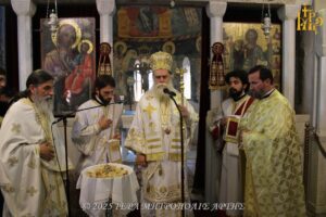 Επέτειος Ανακομιδής Λειψάνων Αγίας Θεοδώρας και Χειροτονία Διακόνου στην Άρτα