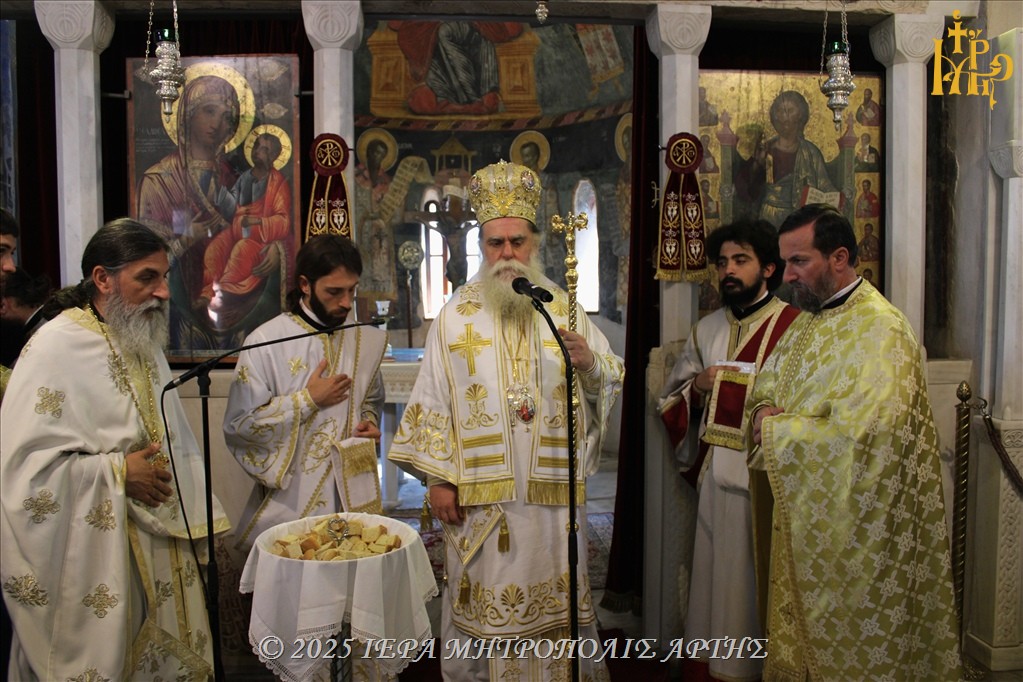 Επέτειος Ανακομιδής Λειψάνων Αγίας Θεοδώρας και Χειροτονία Διακόνου στην Άρτα