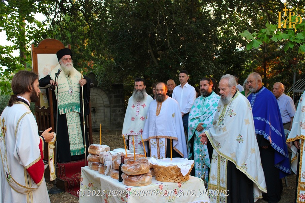 Πανηγυρικός Εσπερινός Γενεθλίου του Τιμίου Προδρόμου στην Μεγάρχη Άρτης