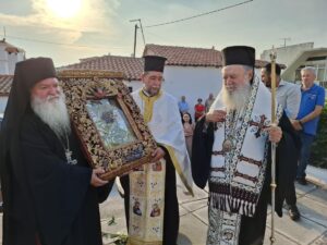 Το Βασιλικό Χαλκίδος υποδέχθηκε την Παναγία Χοζοβιώτισσα