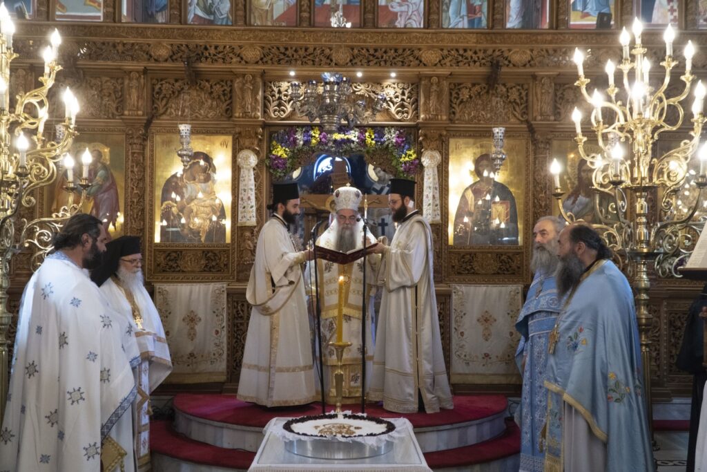 Ο Επίσκοπος Αλμωπίας στην πανήγυρη του Αγίου Λουκά του Ιατρού
