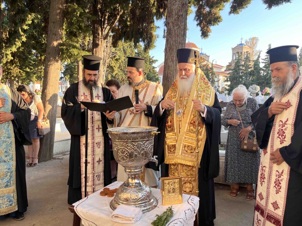 Θυρανοίξια Κοιμητηριακού Παρεκκλησίου στην Ι. Μ. Λήμνου