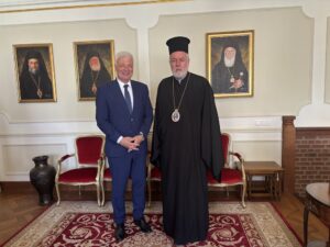 Ο Πρόεδρος του Κοινοβουλίου του Λουξεμβούργου στην Μητρόπολη Βελγίου