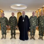Ο Αρχηγός ΓΕΣ στην Ιερά Μητρόπολη Λαρίσης