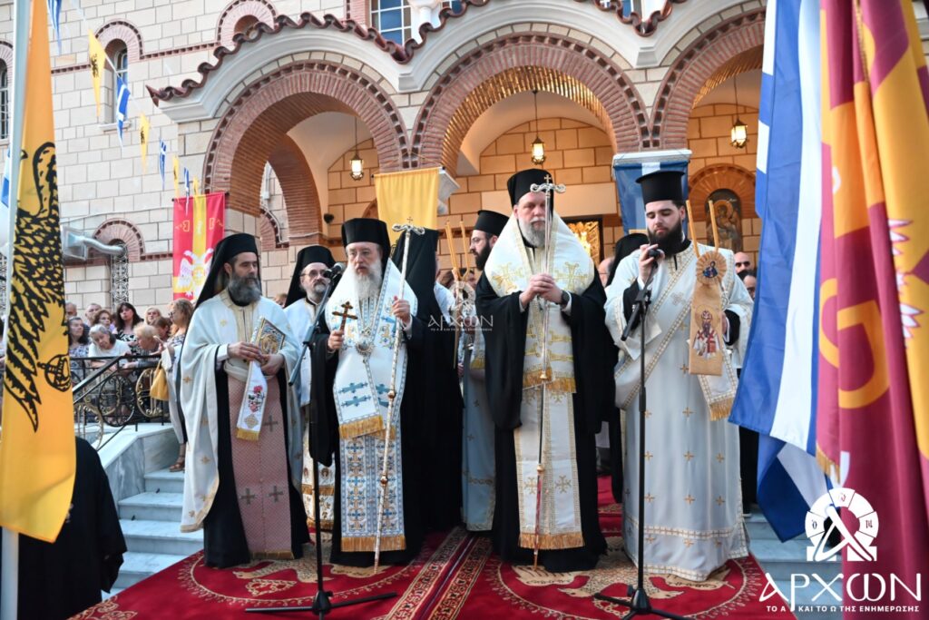 Λιτανεία στον Ιερό Ναό Αγίας Τριάδας Νέας Κηφισιάς