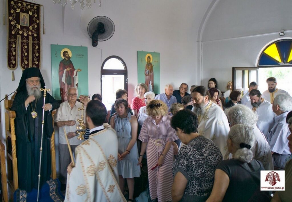 Πανηγυρικός Αρχιερατικός Εσπερινός στη μνήμη του Οσίου Θωμά εν Μαλεώ στην Ι. Μ. Σπάρτης