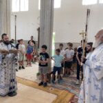 Αρχιερατική Θ. Λειτουργία στις Κατασκήνωσης της Ι. Μητροπόλεως Κερκύρας