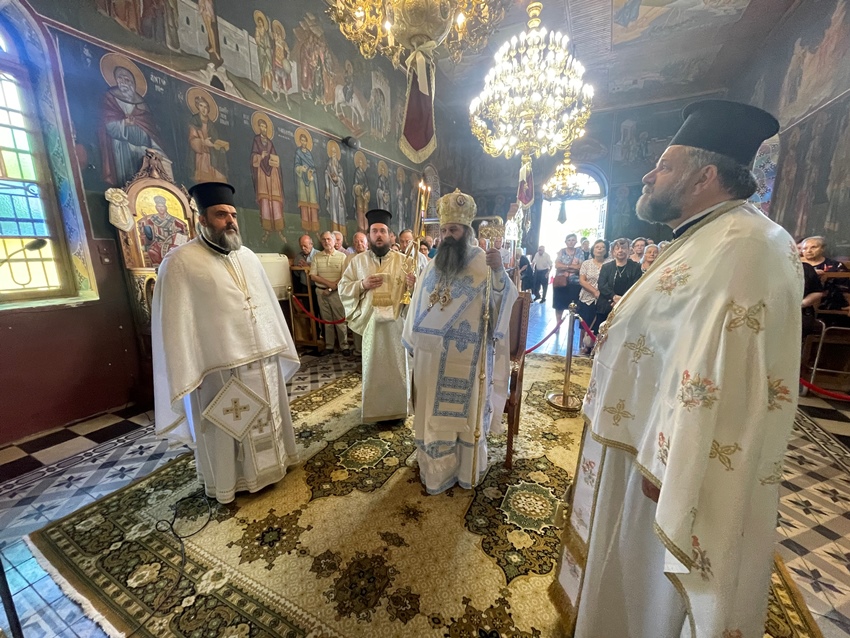 Η εορτή των Αγίων Αναργύρων στον ομώνυμο Προσκυνηματικό Ναό στην Αρχαία Κόρινθο