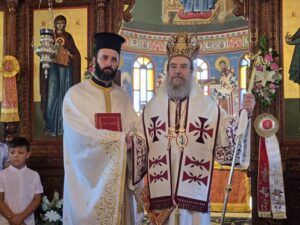 Χειροτονία Πρεσβυτέρου από τον Μητροπολίτη Ιερισσού