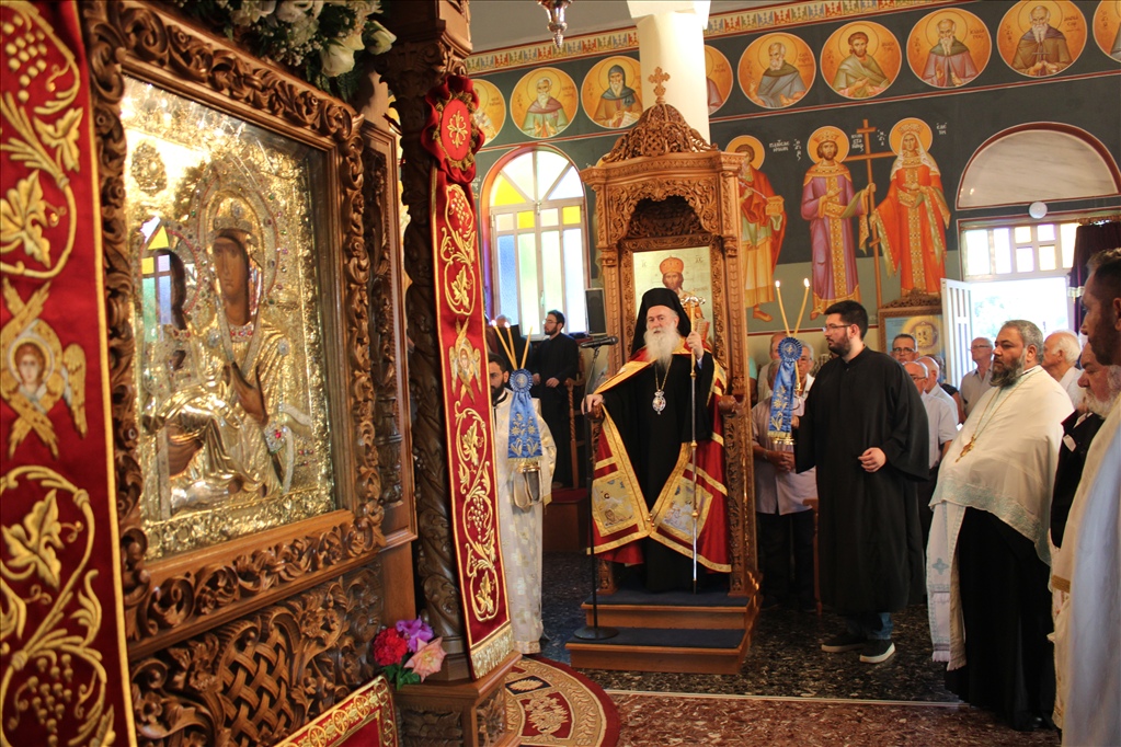 Εσπερινός Παναγίας Τριχερούσας και Χειροθεσία Αναγνώστου στη Φοινικούντα Μεσσηνίας