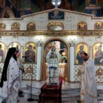 Ο Επίσκοπος Σκοπέλου στην ενορία Αγίων Αναργύρων Χαλκίδος