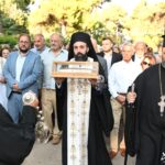 Η Εκάλη υποδέχθηκε την δεξιά χείρα του Αγίου Νεκταρίου
