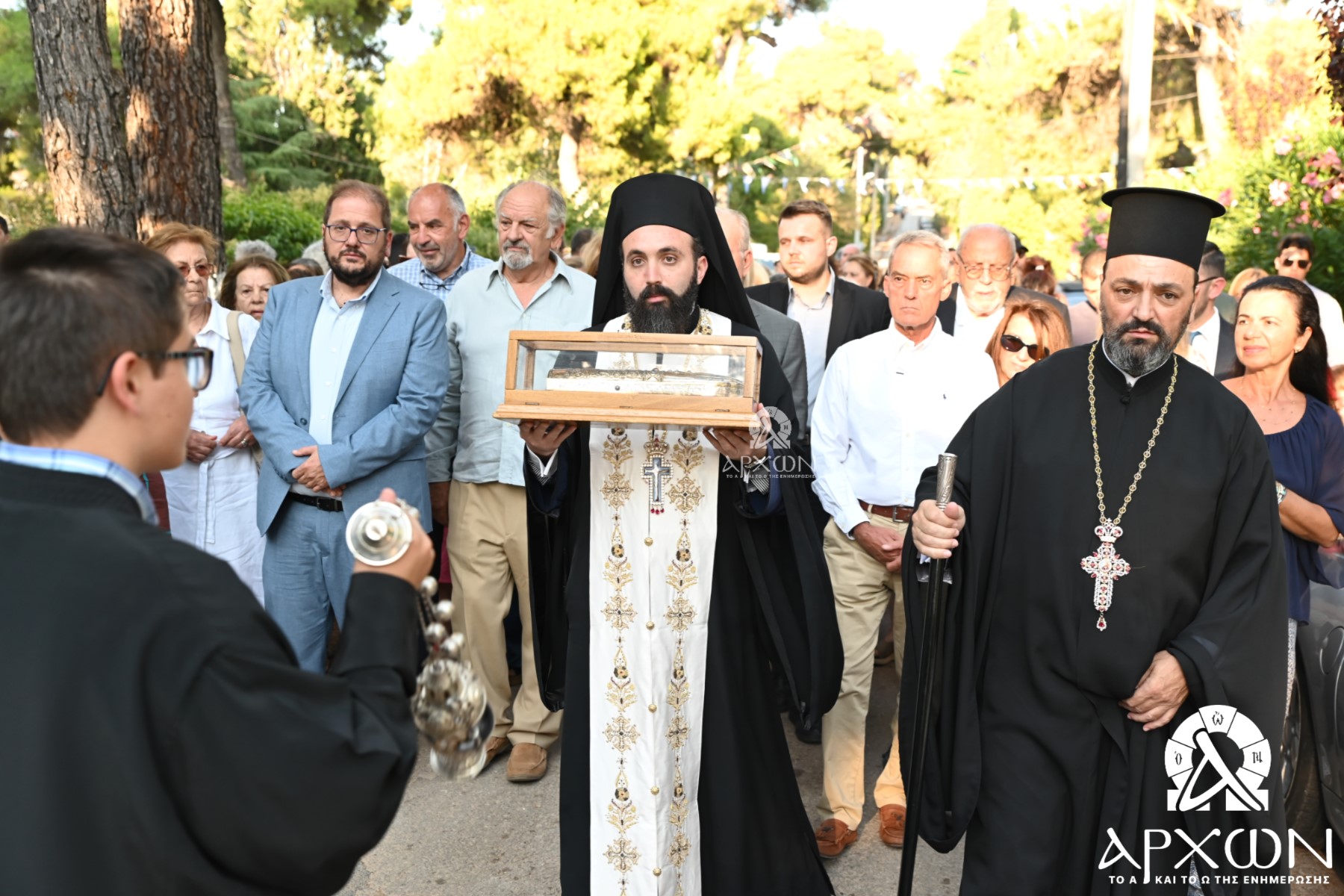Η Εκάλη υποδέχθηκε την δεξιά χείρα του Αγίου Νεκταρίου