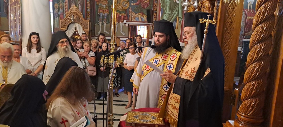 Κουρά Μεγαλόσχημης Μοναχής στην Ι. Μονή Εισοδίων της Θεοτόκου Μαρκοπούλου Ωρωπού