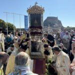 Μεγαλοπρεπής η Λιτανεία του Αγίου Σπυρίδωνος στην Κέρκυρα