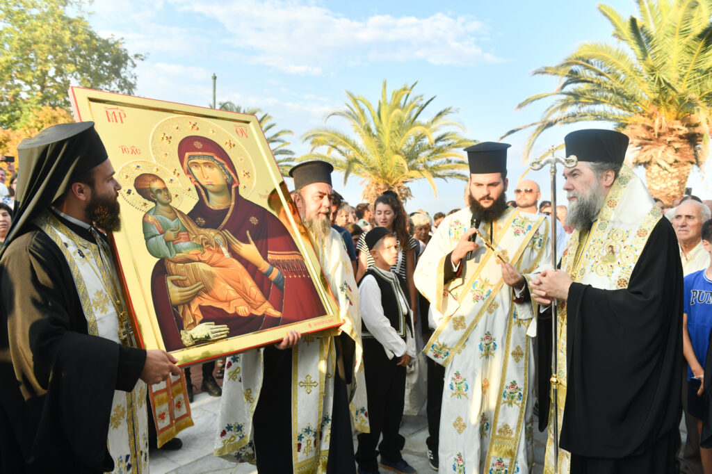 Σερρών: «Από το πάναγνο και εκφραστικό θεομητορικό βλέμμα, αντλούμε ευλογία, αντοχές, έμπνευση και ελπίδα»