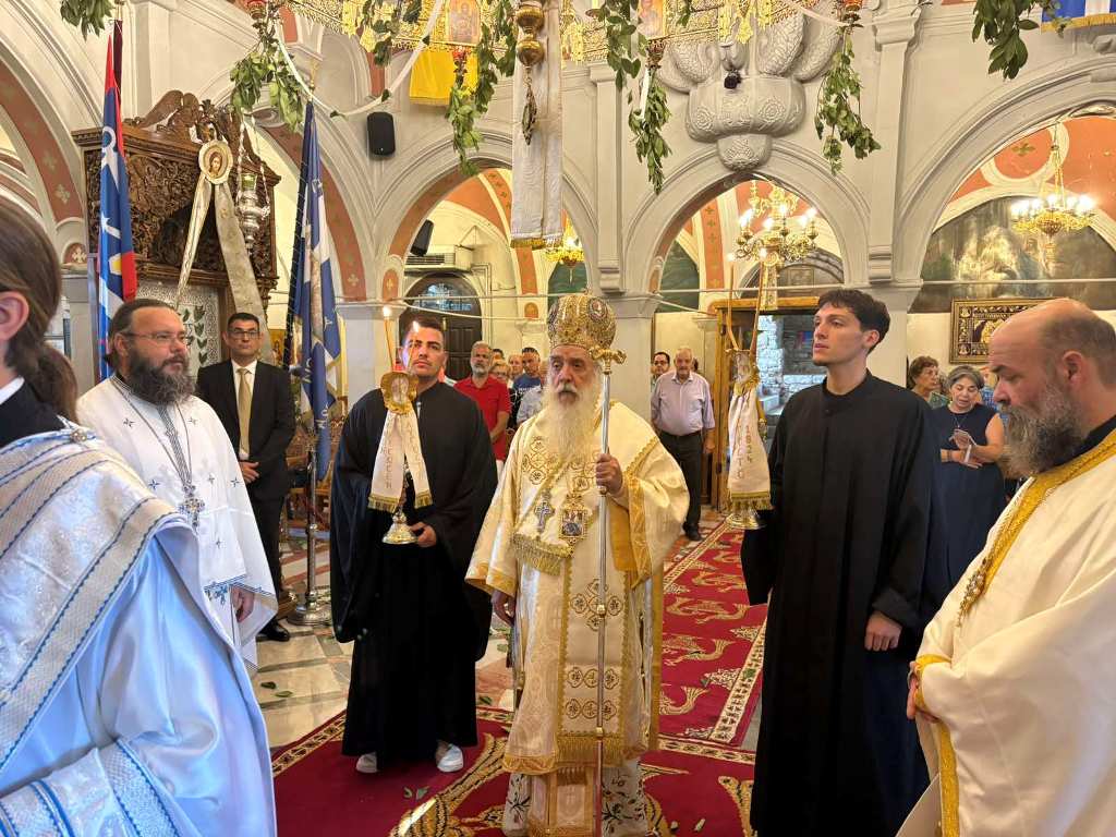 Ο εορτασμός της Μεταμορφώσεως του Σωτήρος στη Σάμο