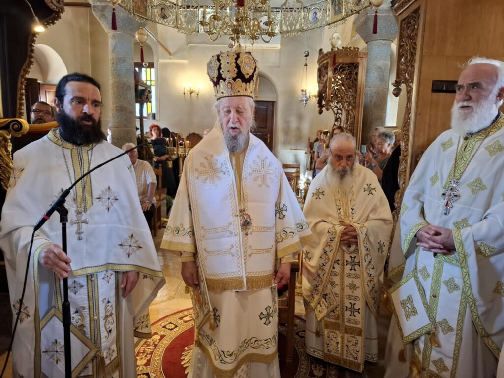 Η Εορτή της Μεταμορφώσεως του Σωτήρος στην Ιερά Μητρόπολη Καρυστίας