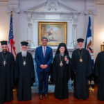 Ο Οικουμενικός Πατριάρχης στο State Department και στο εθνικό Κοιμητήριο του Arlington 