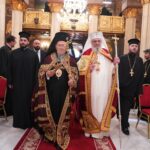 Επίσημη υποδοχή του Οικ. Πατριάρχη στην έδρα του Πατριαρχείου Ρουμανίας