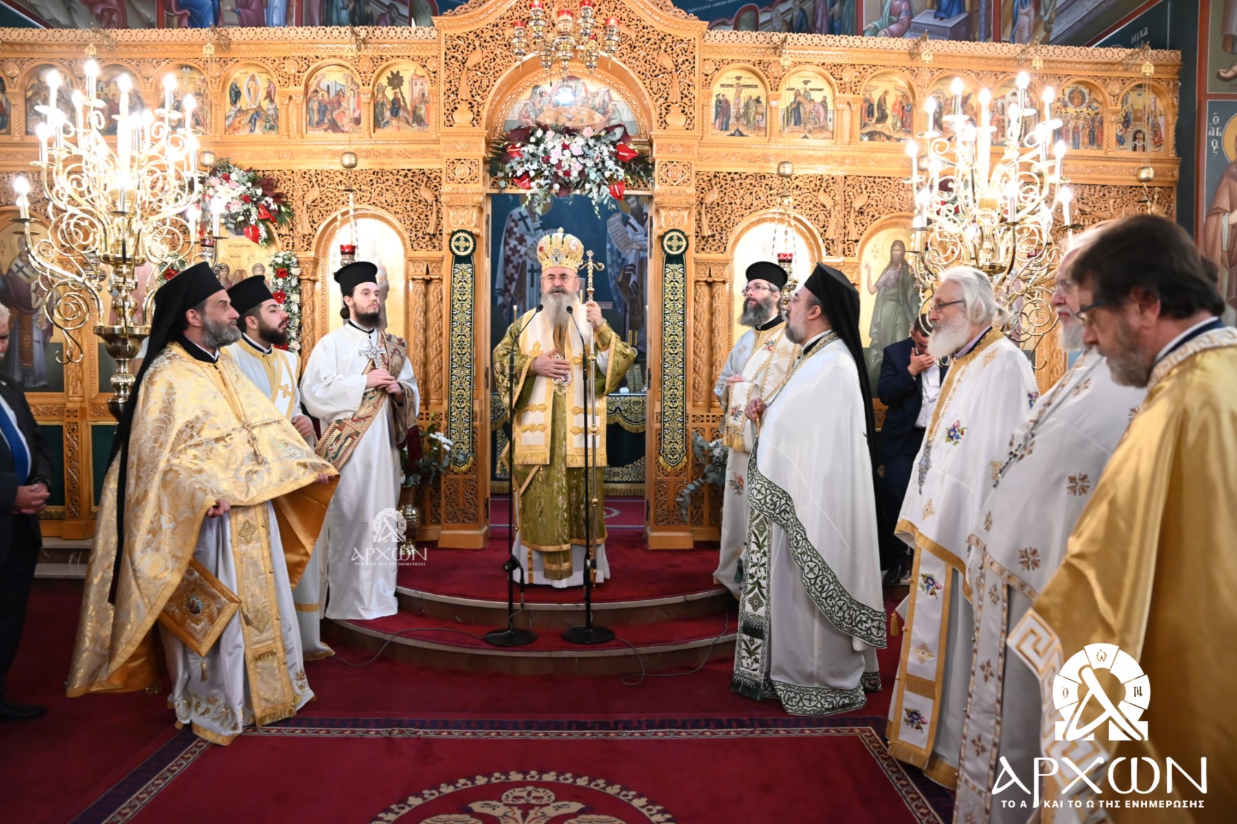 Πανηγυρικά τιμήθηκε η Σύναξη των Ταξιαρχών στον Καθεδρικό Ναό του Περιστερίου