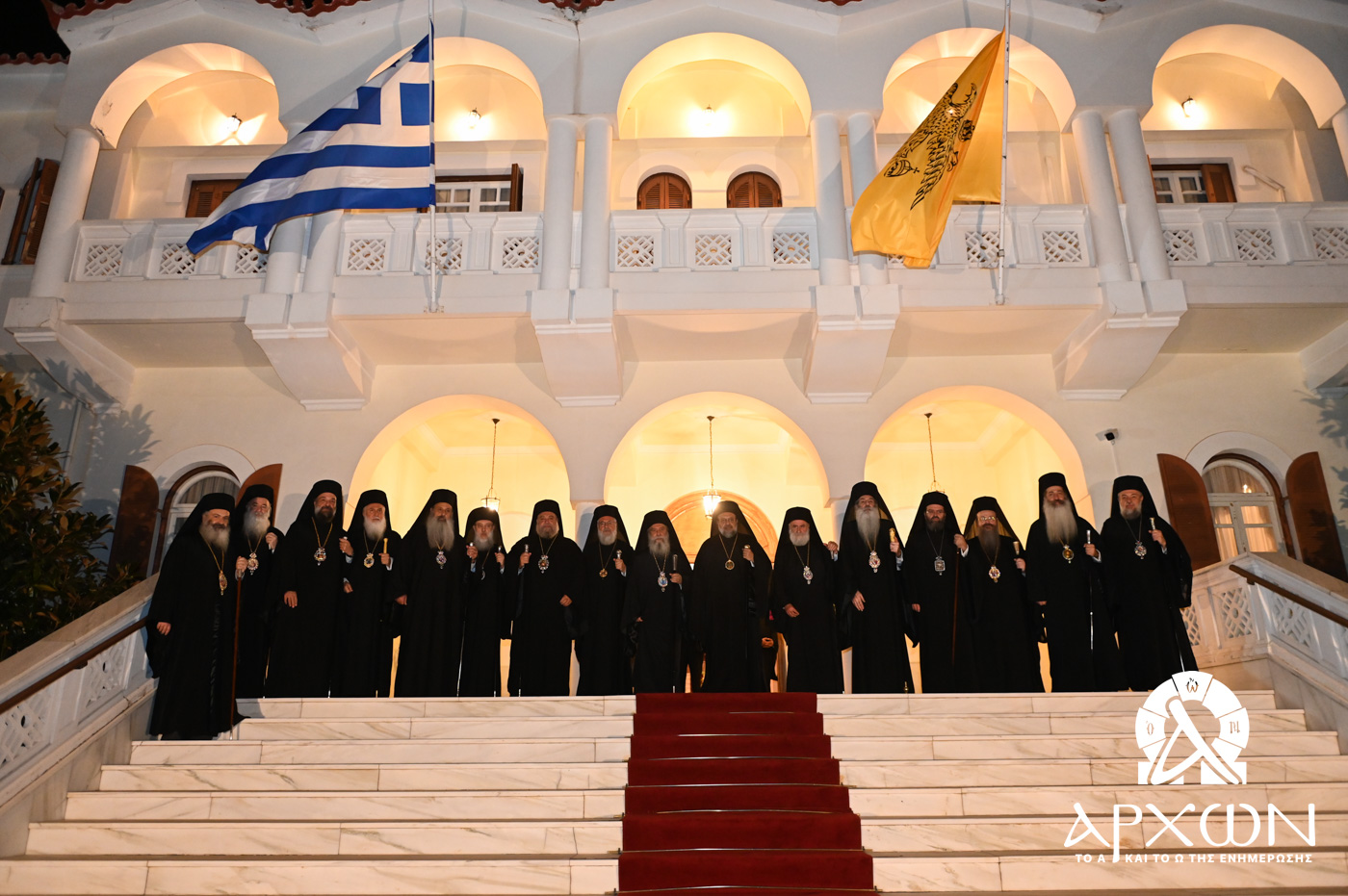 Πολυαρχιερατικός Εσπερινός ονομαστηρίων Μητροπολίτη Μεσσηνίας