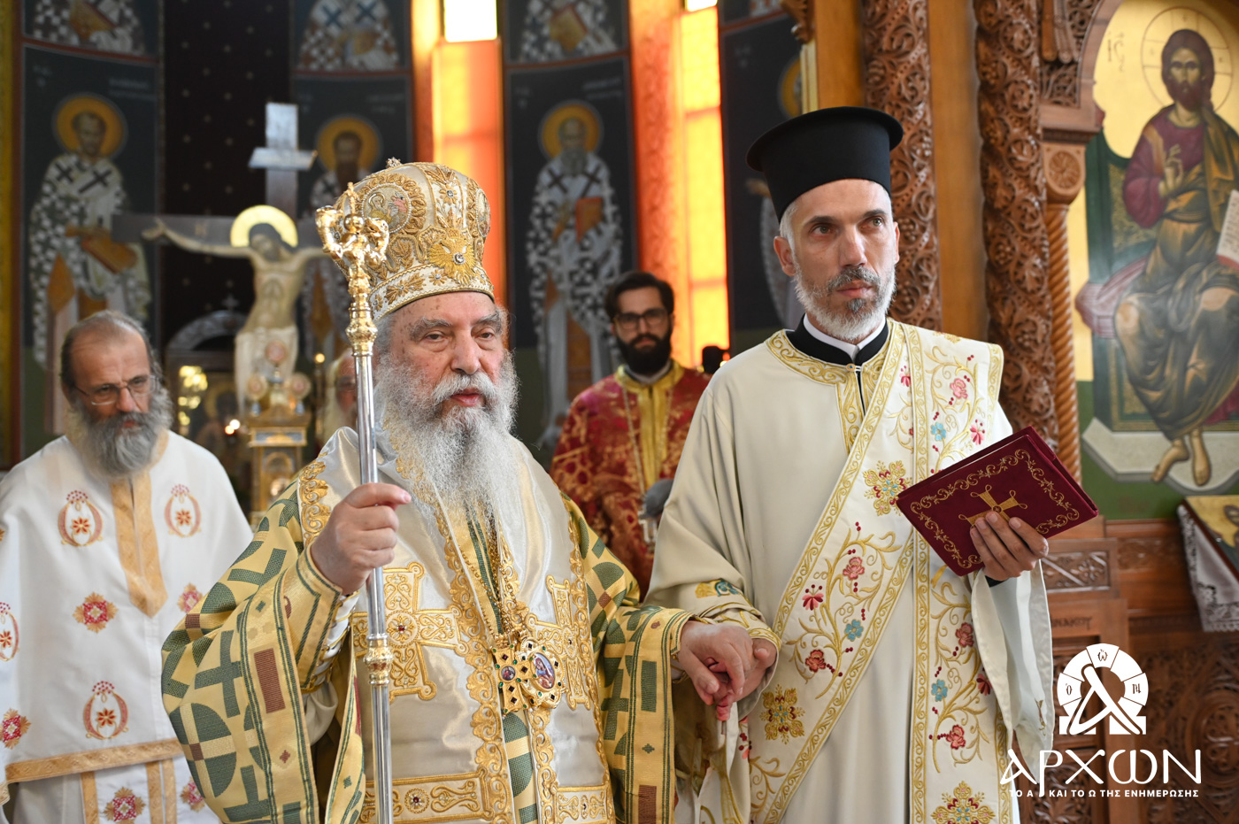 Χειροτονία Διακόνου από τον Μητροπολίτη Σπάρτης Ευστάθιο