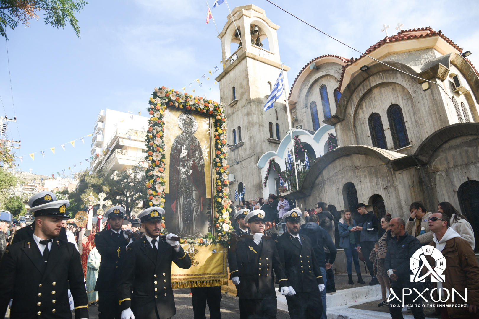 Λαμπρή η εορτή του Αγίου Νικολάου στο Πέραμα