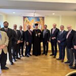 Ανώτερα μέλη της AHEPA στον Μητροπολίτη Βελγίου