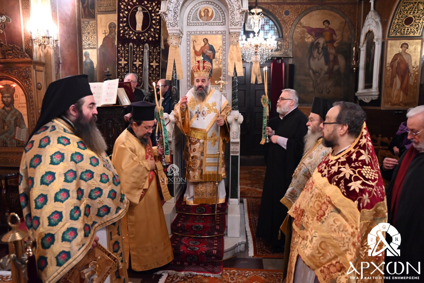Ξεκίνησαν οι εορτασμοί στον Ι. Ν. Αγίου Βασιλείου οδού Μετσόβου