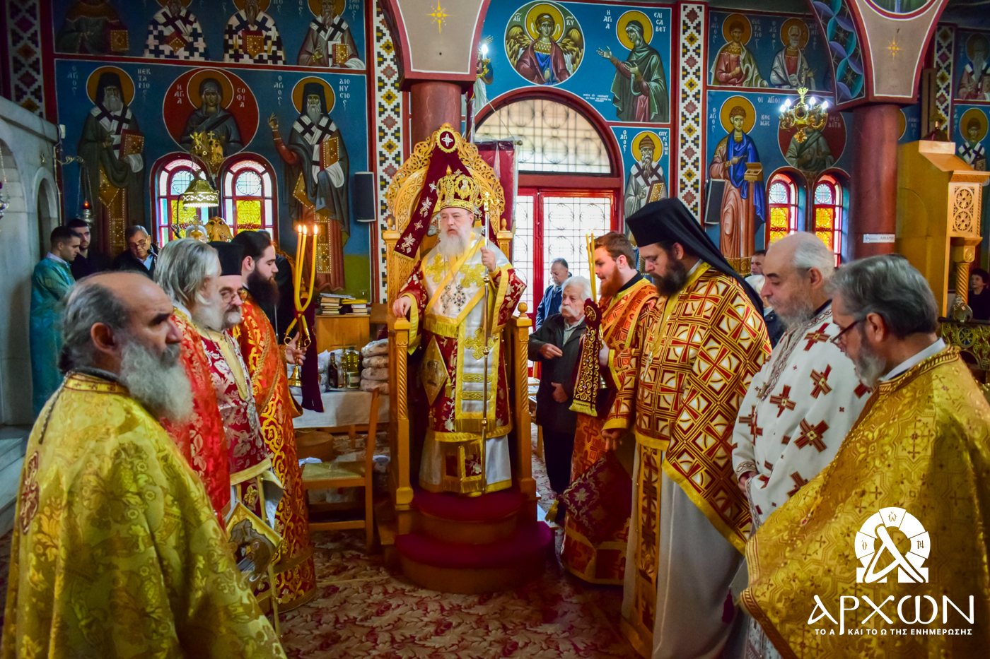 Λαμπρή Πανήγυρη στον Ι. Ν. Αγίας Βαρβάρας Μεταμορφώσεως