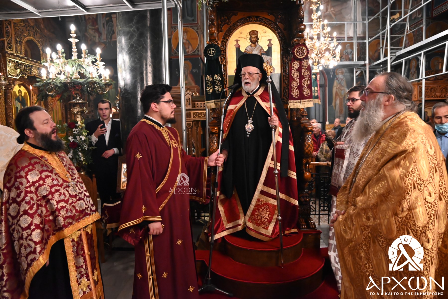 Μέγας Πανηγυρικός Εσπερινός του Αγίου Στεφάνου στη Νέα Ιωνία