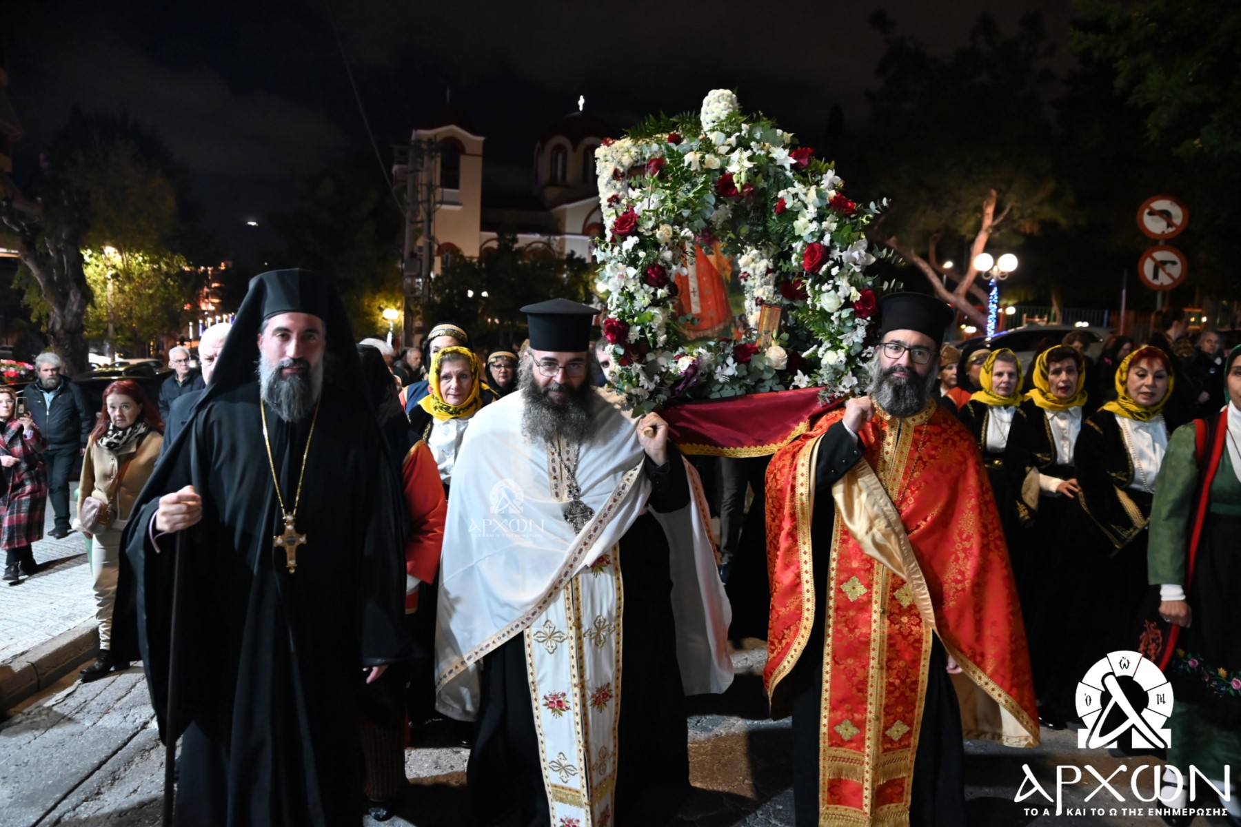 Λιτανεία του λειψάνου του Αγίου Στεφάνου στη Νέα Ιωνία