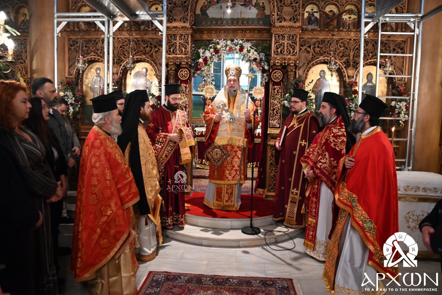 Πανηγυρική Θεία Λειτουργία στον Άγιο Στέφανο Νέας Σαφράμπολης