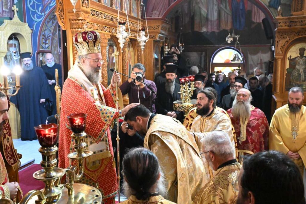 Χειροτονία Πρεσβυτέρου στην Ιερά Μητρόπολη Ρεθύμνης
