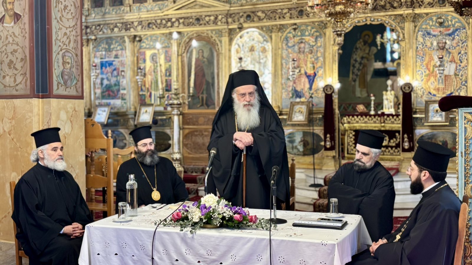 Ιερατική Σύναξη στην Ιερά Μητρόπολη Μαντινείας και Κυνουρίας