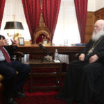 Συνάντηση Αρχιεπισκόπου με τον Σκηνοθέτη Ιωάννη Σμαραγδή