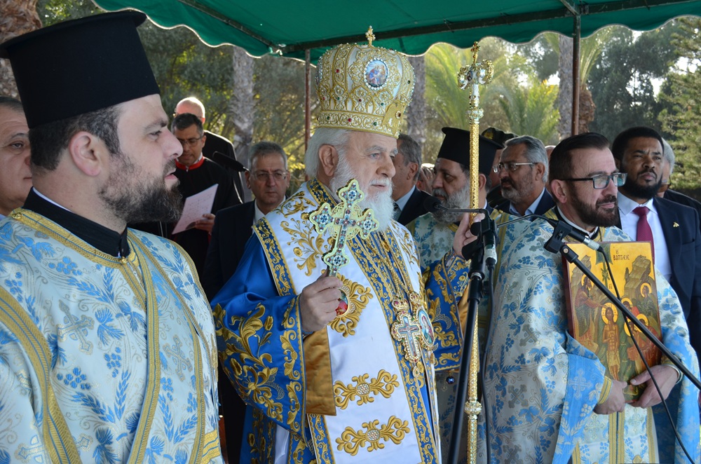 Αγιασμός Υδάτων στο Μετόχι Κύκκου