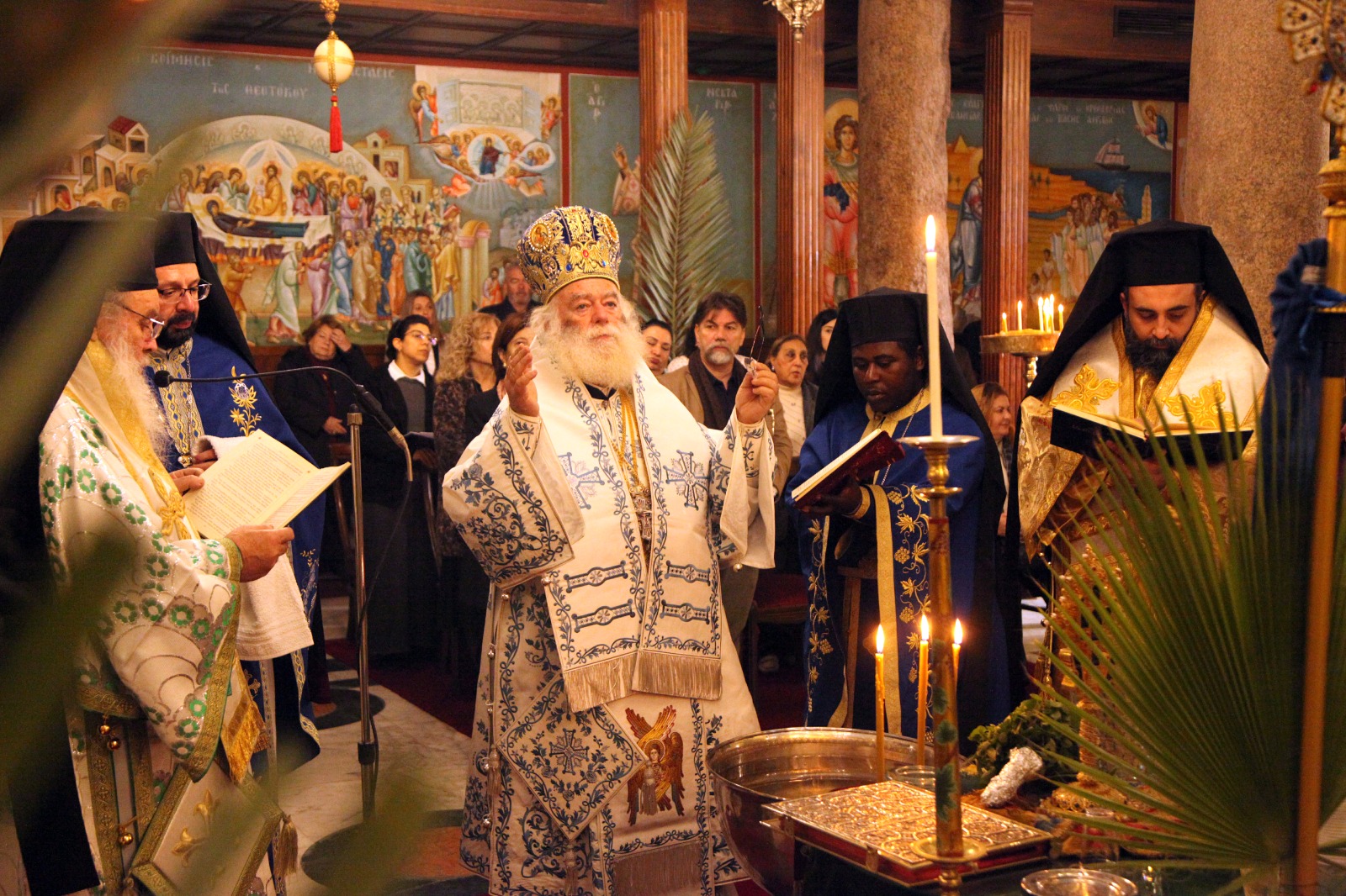 Λαμπρός εορτασμός των Αγίων Θεοφανείων στο Πατριαρχείο Αλεξανδρείας