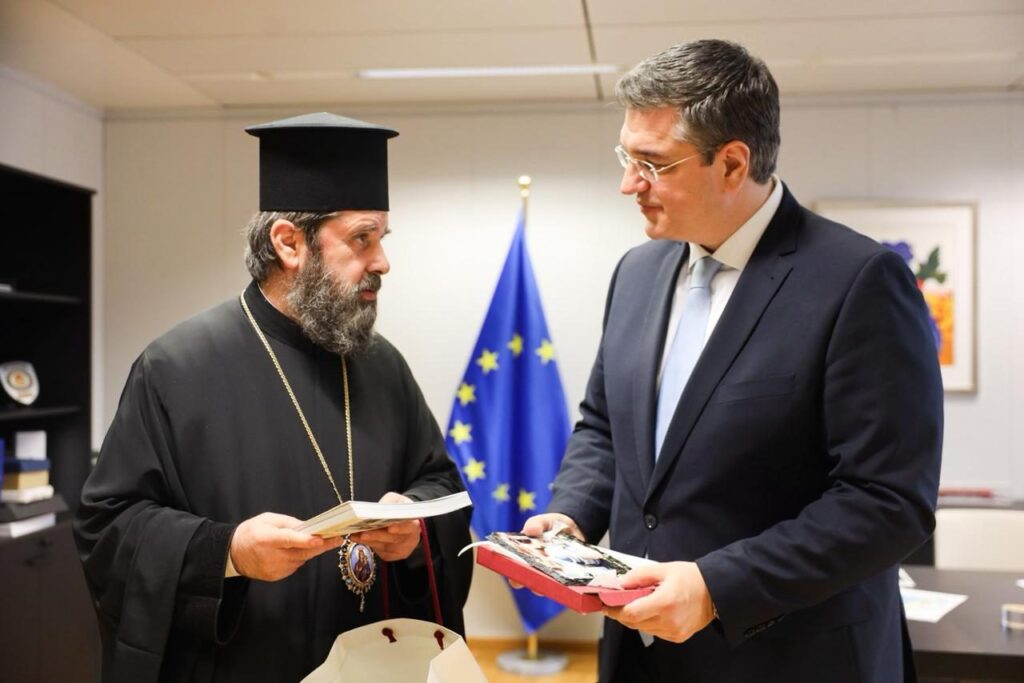 Συναντήσεις του Αρχιεπισκόπου Αλβανίας στις Βρυξέλλες
