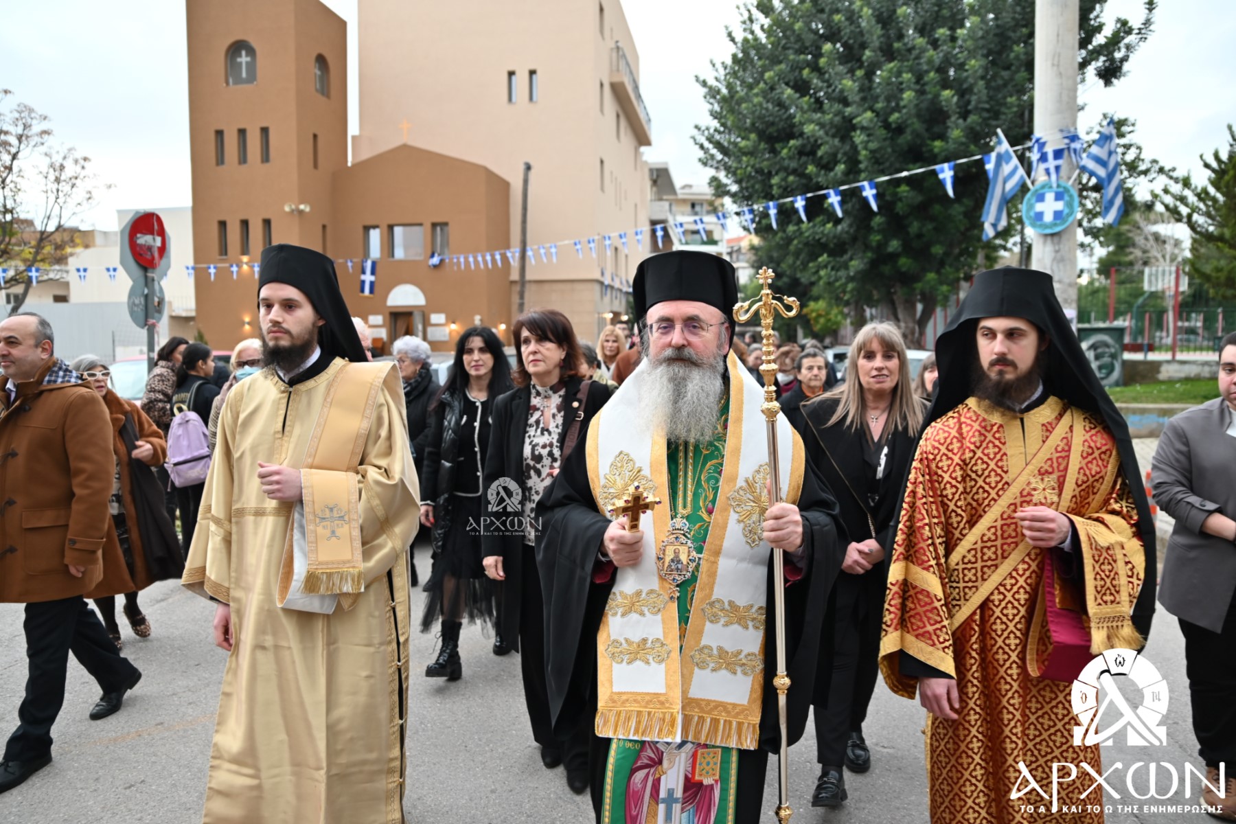 Λιτανεία Εικόνας στην Ι. Μονή Αγίου Γρηγορίου Περιστερίου