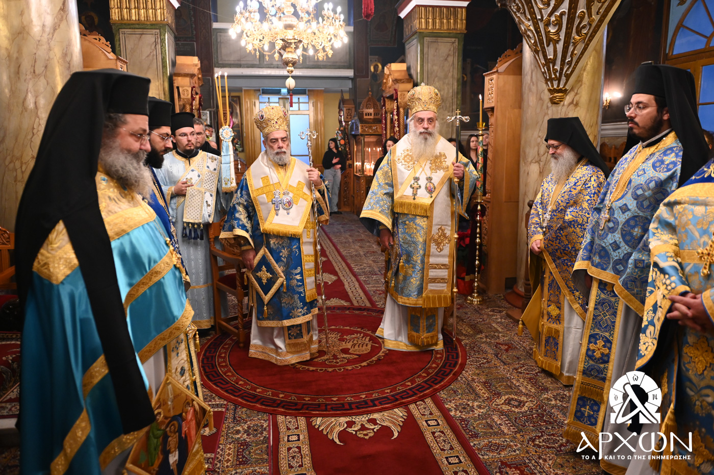 Αρχιερατικό Συλλείτουργο στον Ι. Ναό Τιμίου Προδρόμου Λεβιδίου