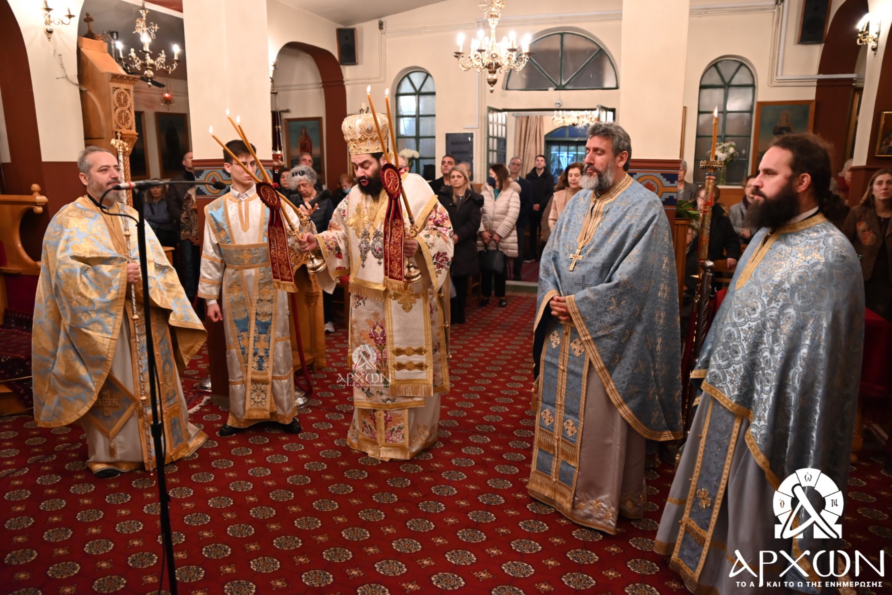 Ξεκίνησαν οι εορτασμοί στον Άγιο Αντώνιο Χαλανδρίου-Βριλησσίων