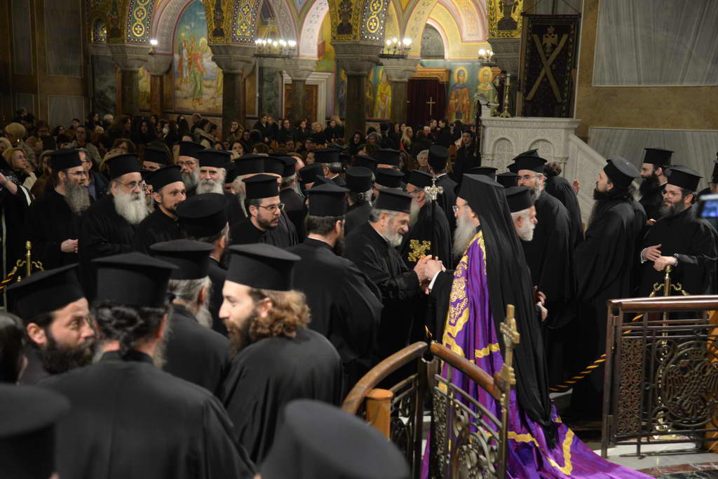Ὁ Α’ Κατανυκτικὸς Ἑσπερινὸς στὴν Ἱερὰ Μητρόπολη Πατρῶν 