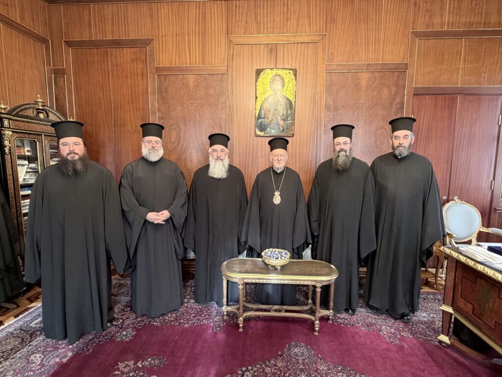 Στο Οικ. Πατριαρχείο οι νέοι Μητροπολίτες Κυδωνίας και Λάμπης